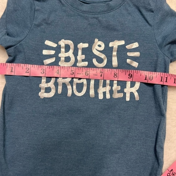Cat & Jack Best Brother T-shirt size 3T - Picture 4 of 5